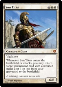 The Sun Titan is one of my own additions and a nasty surprise.